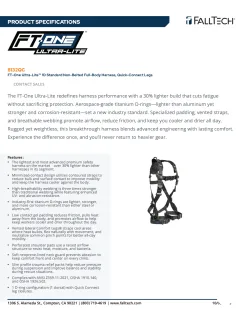 FP8132QC Spec Sheet page 1